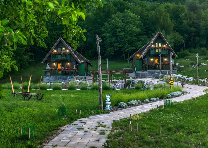 Appartamento intero, Appartamento Holiday Park Plitvice Paradise Ii con vista montagna, balcone e Wi-Fi in Korenica, Lika-Senj
