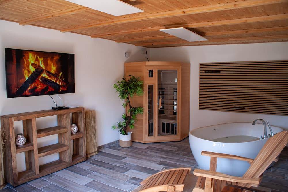 Ferienhaus mit eigener Wellness-Oase für bis zu 7 Personen in Kalübbe, Südliche Ostseeküste