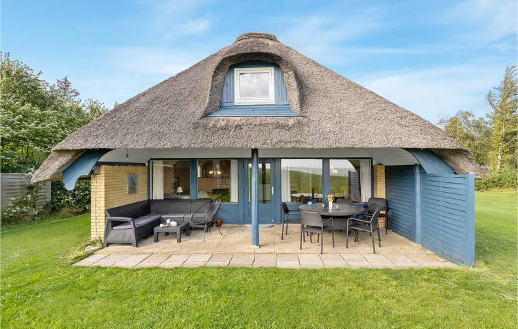 Ferienhaus für 6 Personen mit Terrasse in Thyholm, Oddesund
