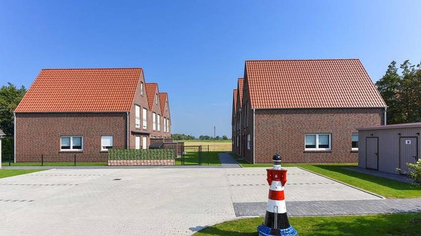 Ferienhaus für 5 Personen, mit Terrasse und Sauna in Bensersiel