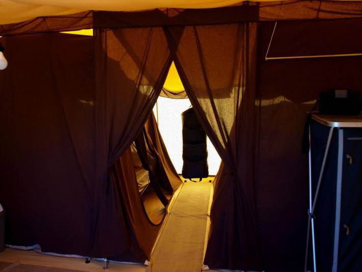 Camping La Tamarissière - Tente 4 personnes - Tente Escapade (sans sanitaires) in la Tamarissière, Agde