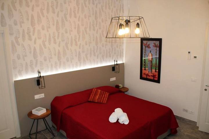 Chambre d’hôte pour 3 personnes, avec vue et terrasse