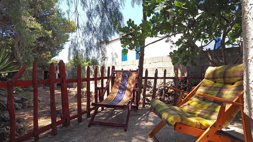 Location de vacances pour 8 personnes, avec jardin et balcon, animaux acceptés à Marina di Mancaversa - 4