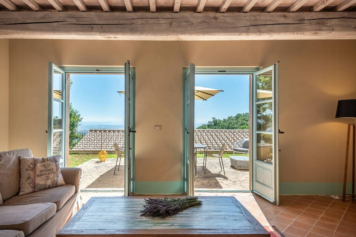 Hel leilighet, Leilighet i gammel landsby i Val d'Orcia in Trequanda, Provinsen Siena