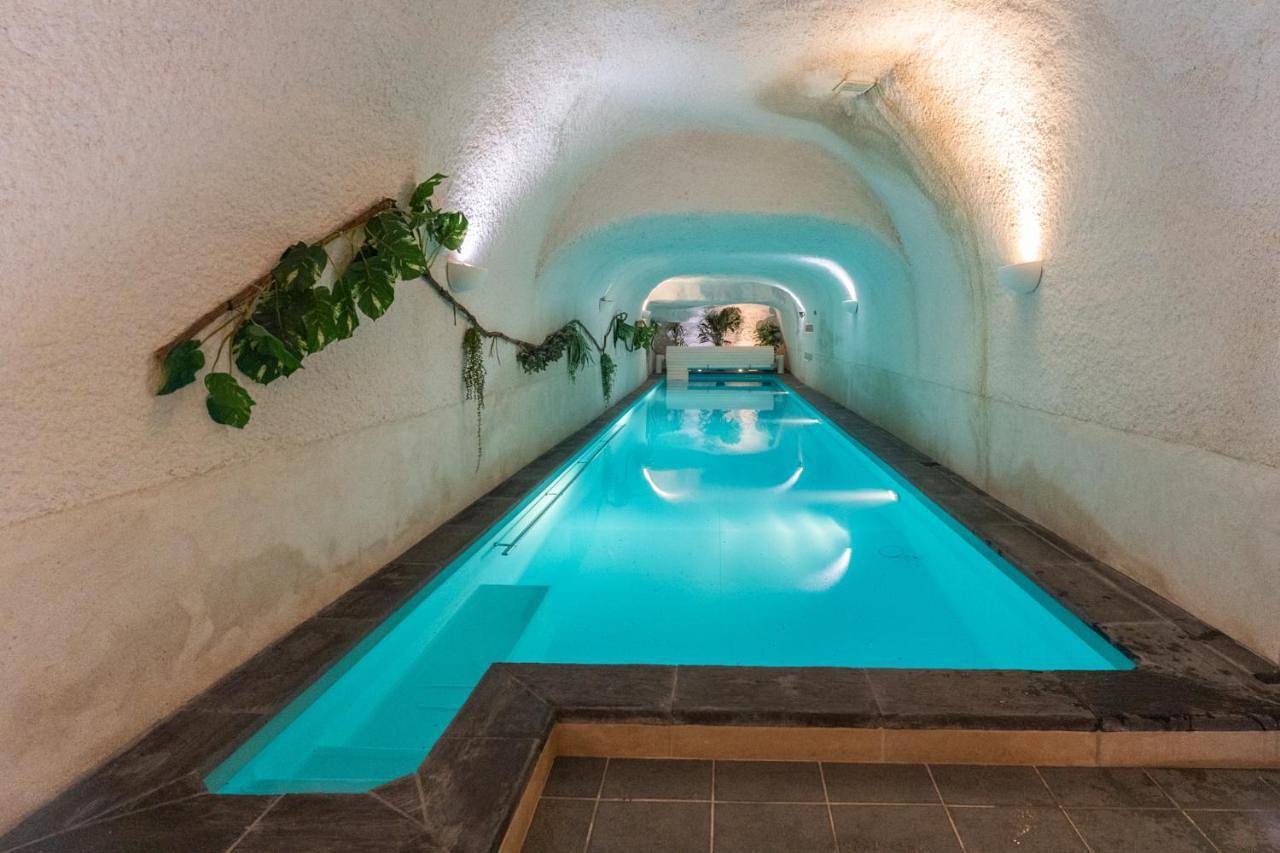 Villa l'Escapade, piscine troglodyte, entre vigne et bien-être in Noizay, Région de Tours