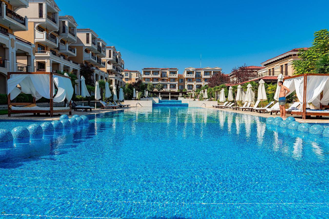 Ganze Ferienwohnung, Ferienwohnung "Green Life 5T10" mit Schwimmbad in Kavatsite Beach, Sozopol