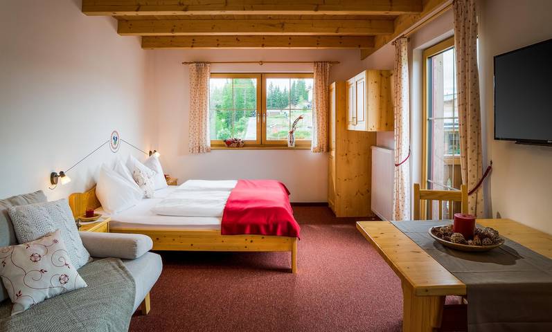 Ferienwohnung für 3 Personen, mit Balkon und Terrasse sowie Garten und Sauna in Sankt Michael im Lungau - 4