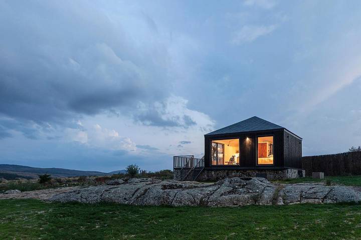 Chalet pour 2 personnes, avec jardin et terrasse, animaux acceptés - 1