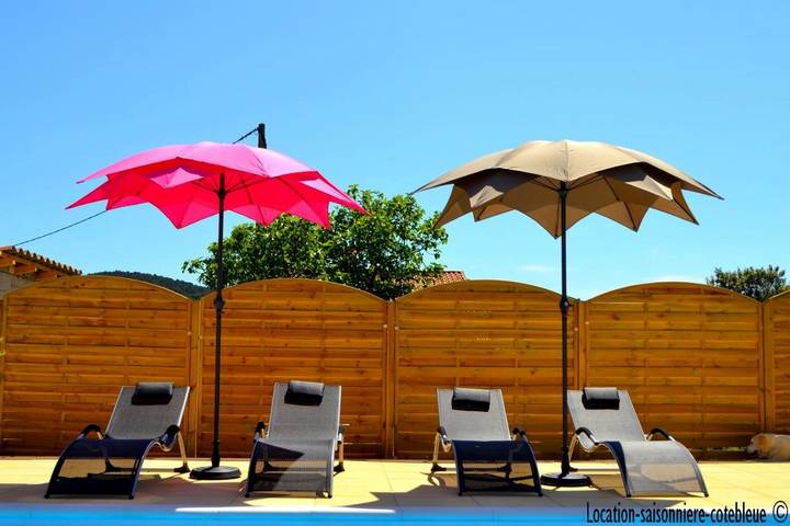 Villa pour 6 personnes, avec Terrasse et Jardin ainsi que Piscine et Vue à Martigues