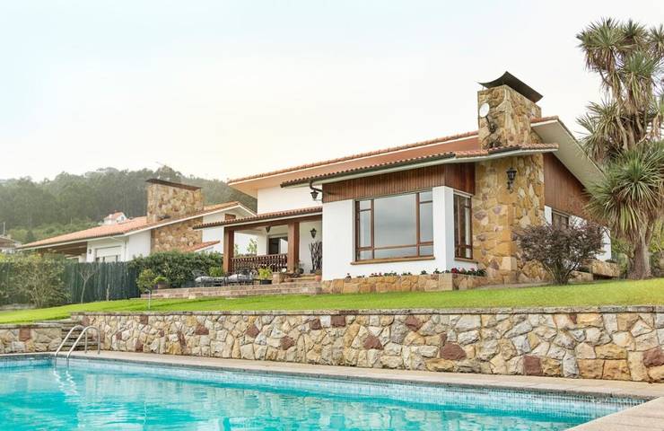 Chalet para 6 personas, con Balcón y Terraza además de Jardín y Piscina en Comarca de la Sidra - 3