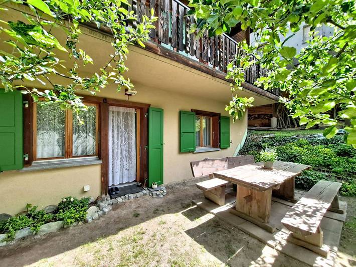 Gîte pour 4 personnes, avec jardin à St. Niklaus