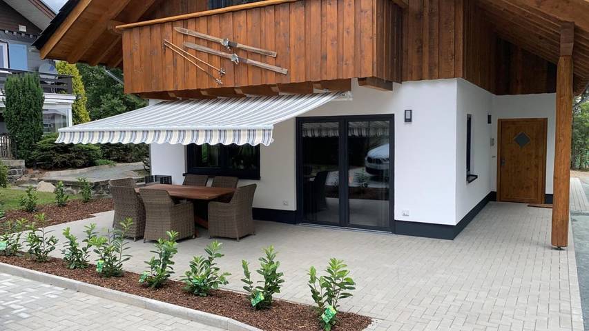 Ferienhaus für 9 Personen, mit Balkon und Terrasse sowie Garten und Sauna in Nordrhein-Westfalen - 4