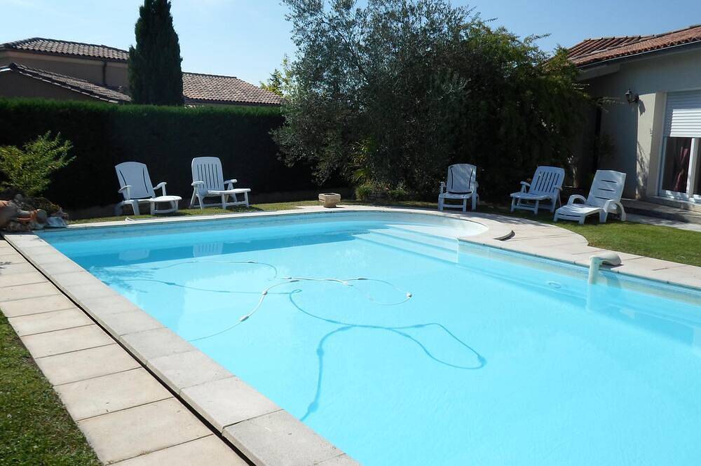Villa para 8 personas con piscina privada cerca del río y el Perigord in Región de Villeneuve-sur-Lot