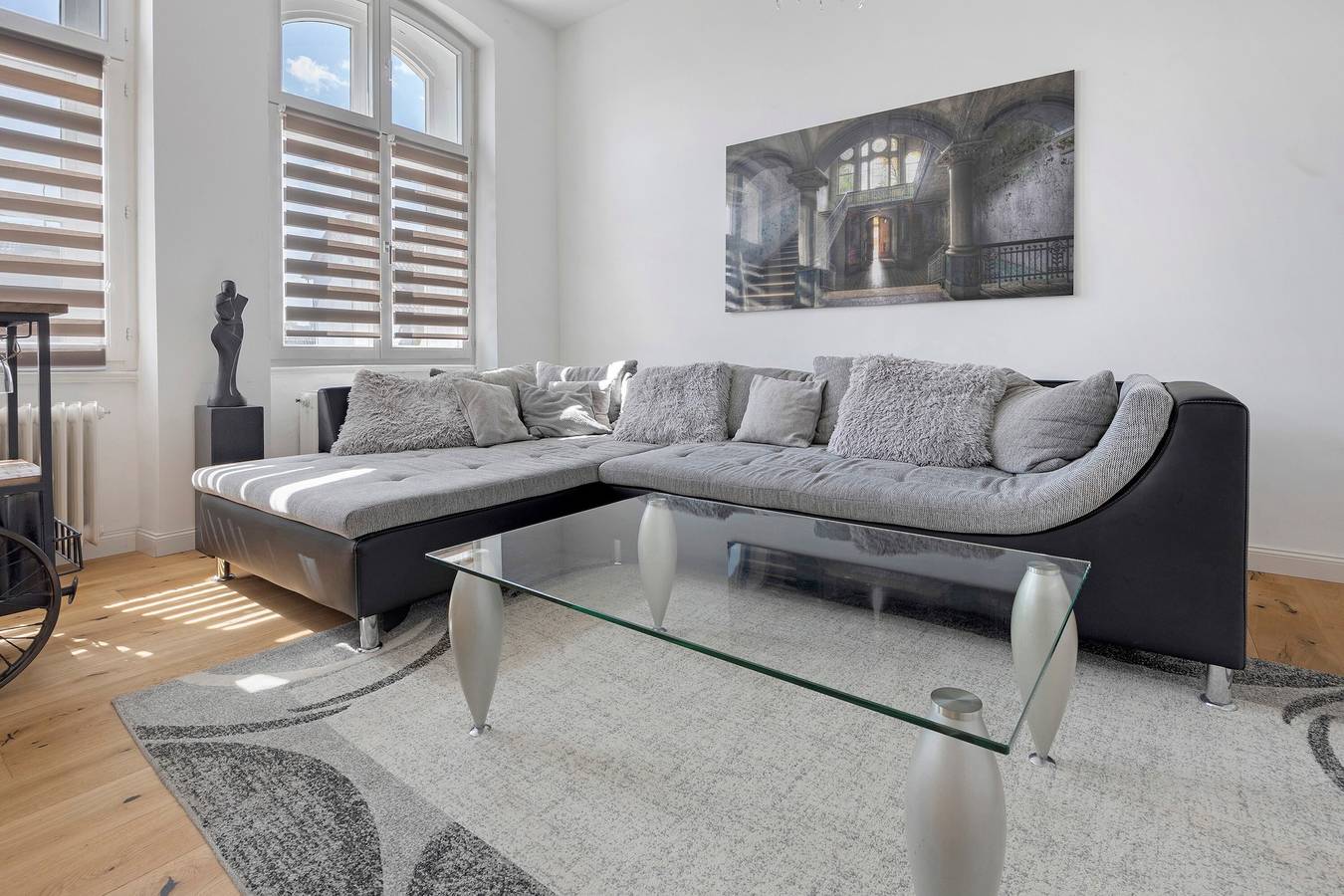 Ganze Wohnung, Ferienwohnung 'Am Herforder Tor Für' mit Privatem Garten, Balkon und Wi-Fi in Bad Salzuflen, Kreis Lippe