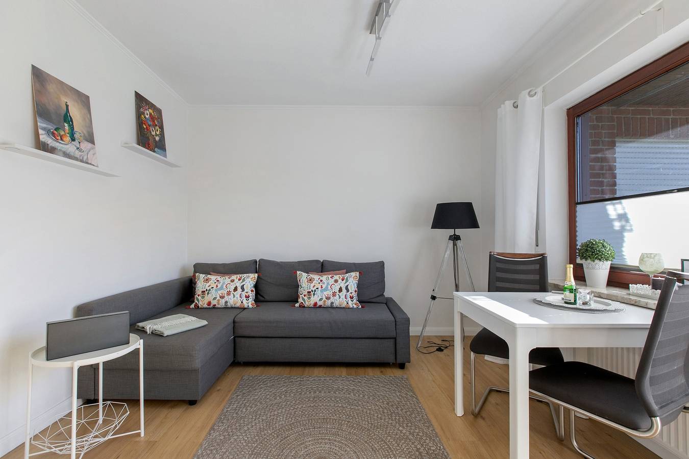 Ganze Wohnung, Ferienwohnung 'Ida 1' mit privater Terrasse, Gemeinschaftsgarten und Wi-Fi in Meldorf, Nordseeküste