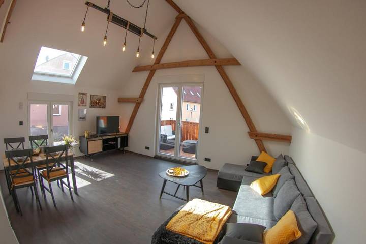 Ferienwohnung für 4 Personen, mit Terrasse und Garten in Strullendorf