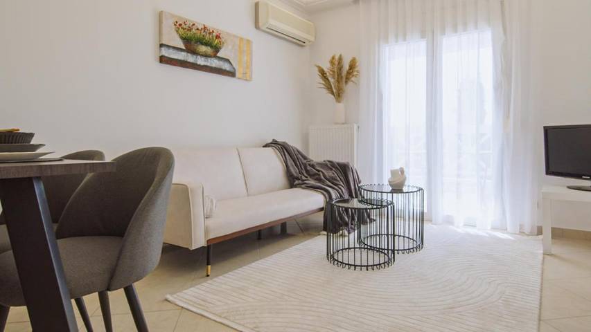 Appart’hôtel pour 3 personnes, avec Balcon et Terrasse ainsi que Jardin et Vue