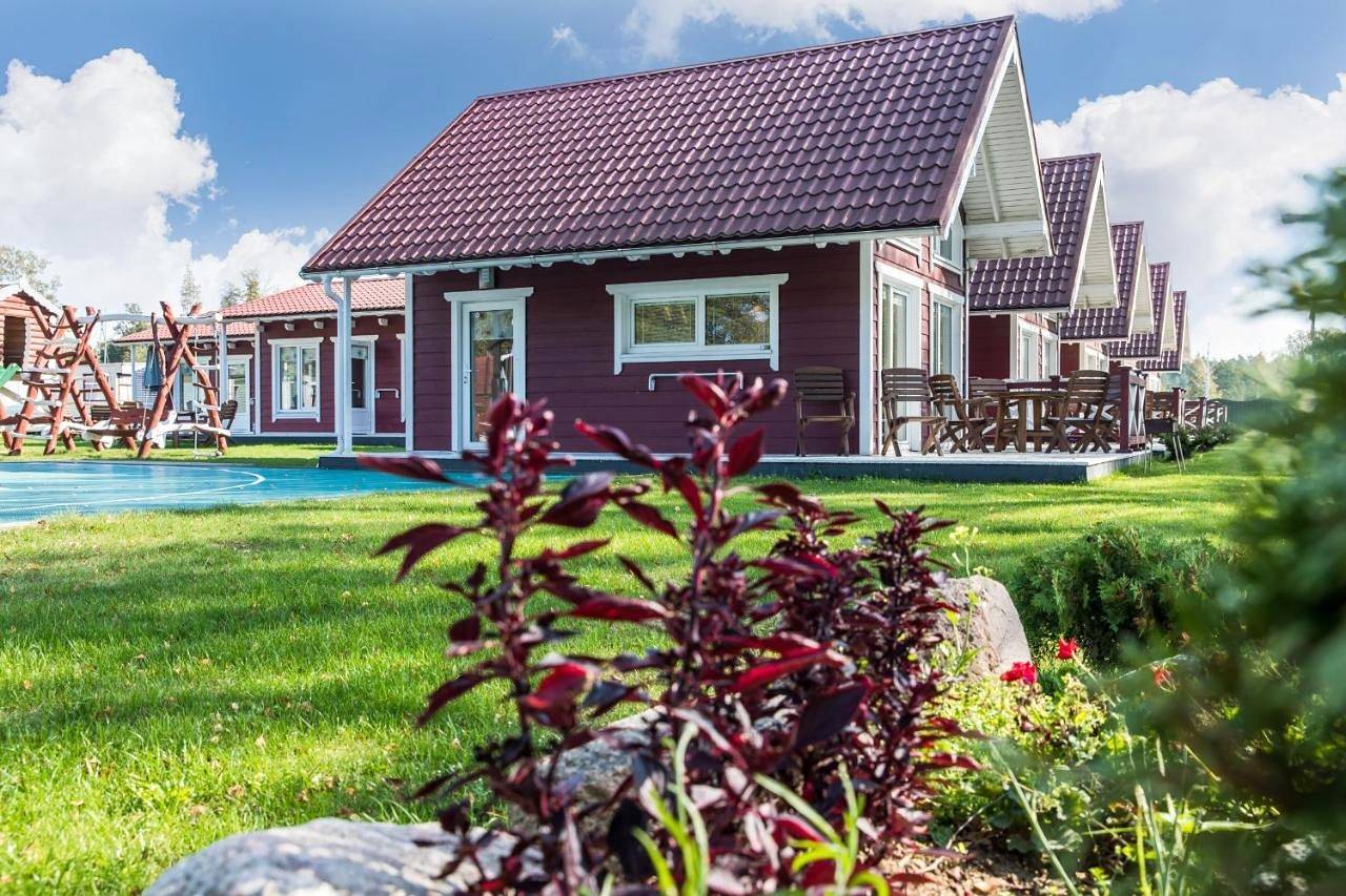 Mediniai nameliai Žibų 99 in Palanga, Litauen