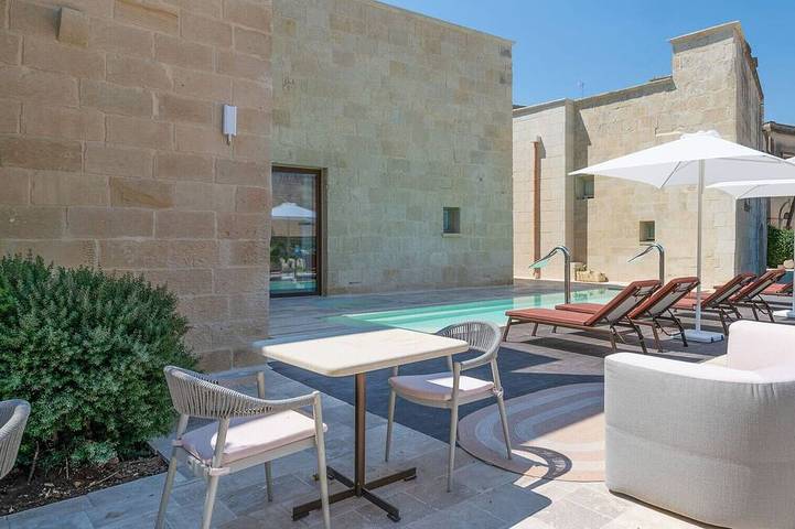 Chambre d’hôte pour 2 personnes, avec jacuzzi ainsi que piscine et jardin à Maglie - 4