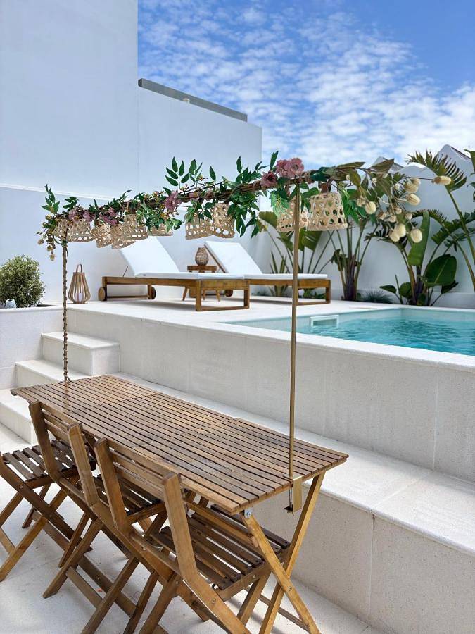 Apartamento para 2 personas, con vistas además de jardín y piscina en Costa Nova