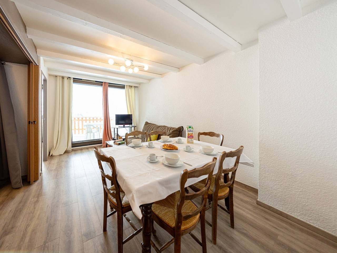 Ganze Wohnung, Saint-François-Longchamp, gemütliche Whg. für 6, an Pisten, Südbalkon in Saint-François-Longchamp, Le Grand Domaine