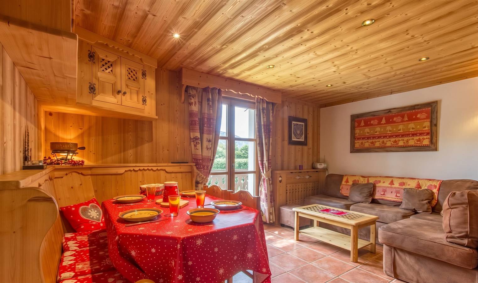 Appartement entier, Appartement confortable à Megève | 46m² | Vue sur montagne in Megève, Pays du Mont-Blanc