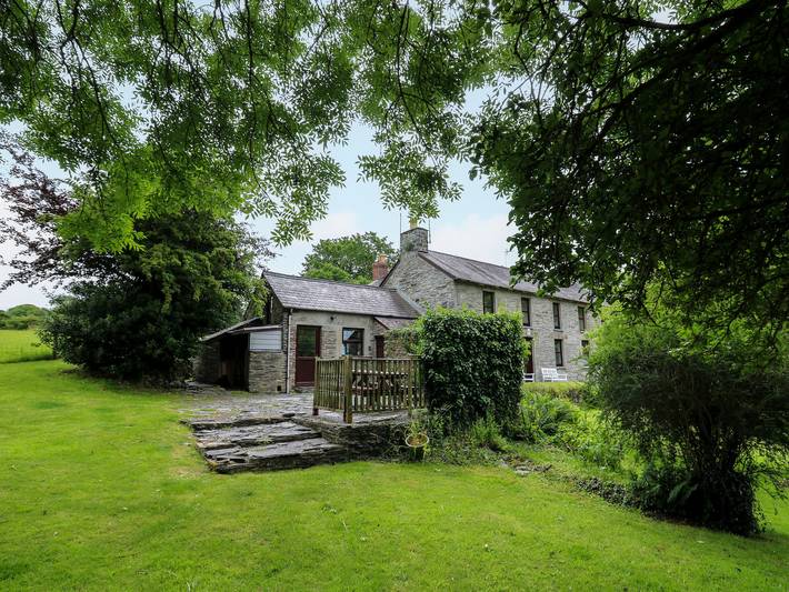 Cottage for 8 people, with garden, with pets in Llangrannog