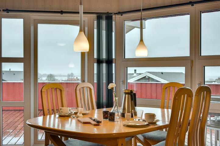 Ferienhaus für 8 Personen, mit Terrasse und Whirlpool sowie Garten und Sauna, mit Haustier in Grønninghoved Strand - 3