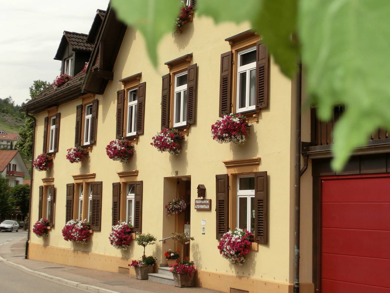 Ganze Wohnung, Ferienwohnung 'Altes Forsthaus - Fewo Bianca' mit Bergblick, privater Terrasse und Wi-Fi in Bad Peterstal-Griesbach, Mittlerer Schwarzwald