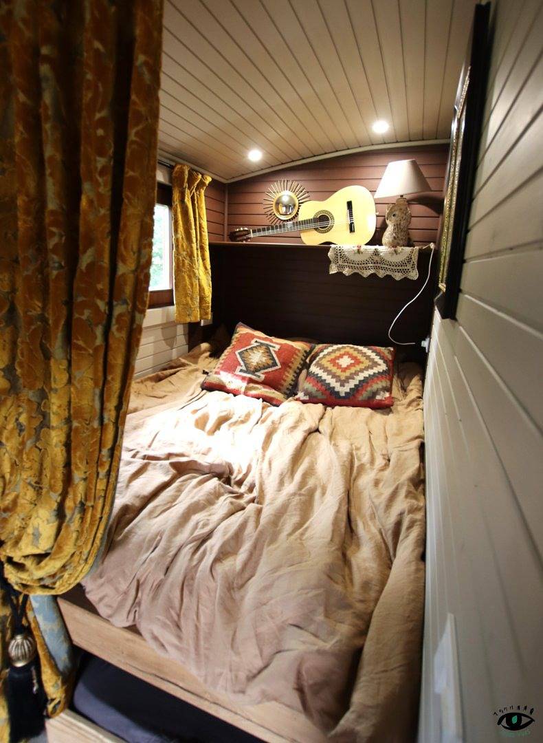 La Roulotte au Cabaret des Oiseaux in Martigné-Ferchaud, Fougères-Vitré