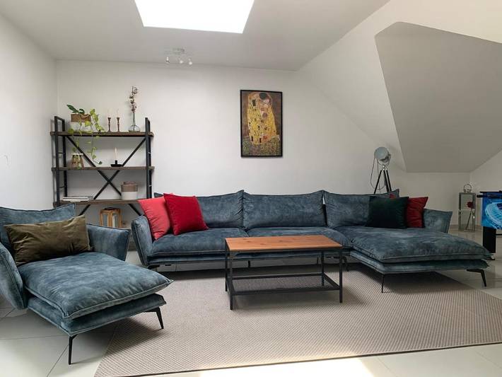 Loft voor 6 personen, met terras en uitzicht in Gent