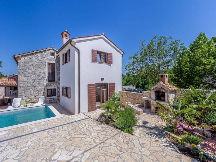 Ferienhaus für 6 Personen, mit Pool