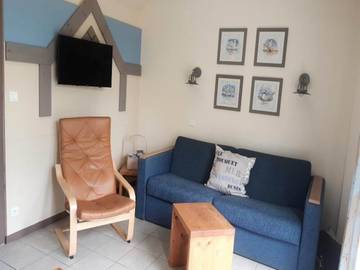 Location De Vacances pour 5 Personnes dans Fort-Mahon-Plage, Parc naturel régional de la Baie de Somme Picardie Maritime, Photo 1