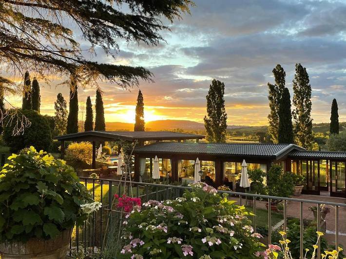 Casa vacanza per 2 persone, con panorama e giardino nonché piscina in Sarteano