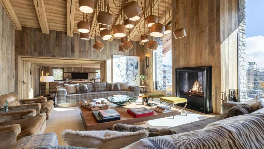 Chalet pour 10 personnes, avec sauna et balcon ainsi que piscine et jacuzzi dans Courchevel 1850 - 2