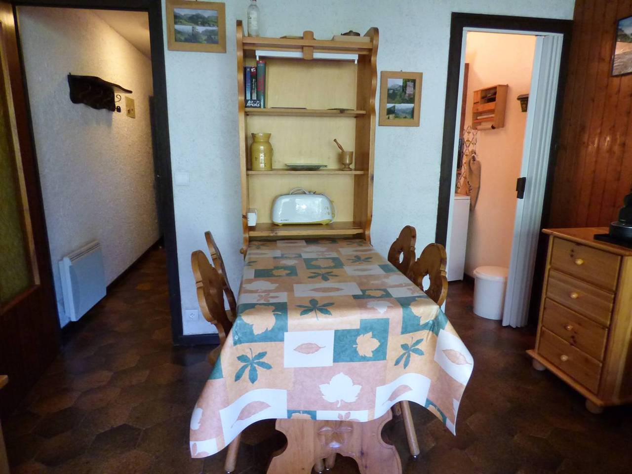 Estudio entero, ¡Apartamento acogedor a pie de pista con balcón y garaje! in Chinaillon, Le Grand-Bornand