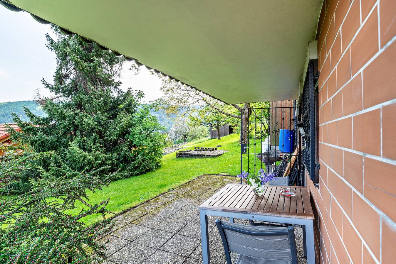 Geheel appartement, Appartement "Müller" met bergzicht, tuin & Wi-Fi in Bad Herrenalb, Noordelijk Zwarte Woud
