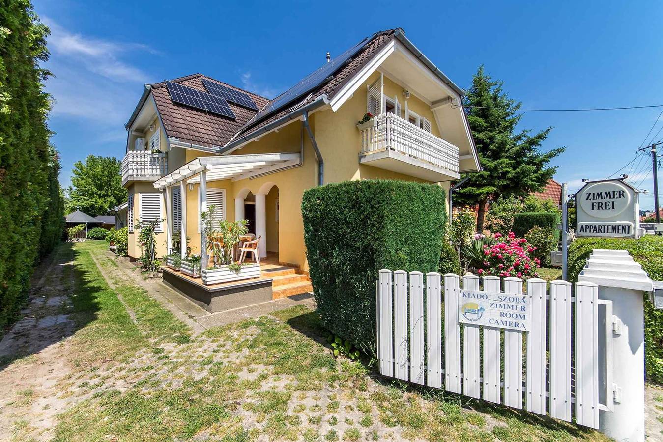 Ganze Ferienwohnung, Ferienwohnung mit Swimmingpool und Klimanlage in Keszthely, Balaton Region