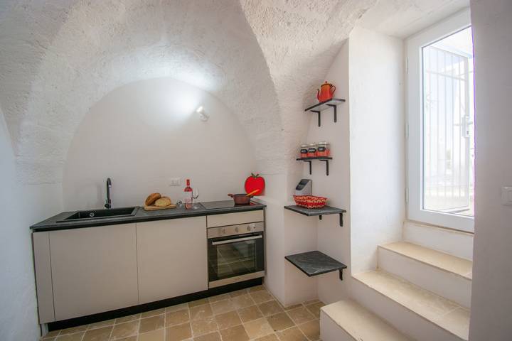 Holiday Home "Masseria La Scalella - Cisterna" with Sea View, Terrace & Wi-Fi in Manduria, Taranto-bugten