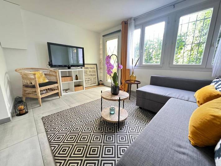 Apartamento de vacaciones para 4 personas, con jardín y terraza - 1