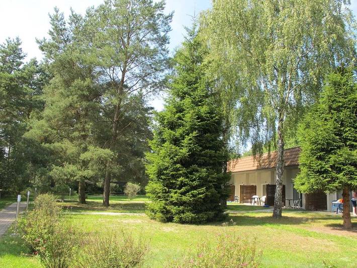 Bungalow für 2 Personen, mit Terrasse, mit Haustier in Fünfseen