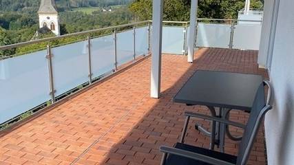 Ferienwohnung für 6 Personen, mit Ausblick und Balkon in Oerlinghausen