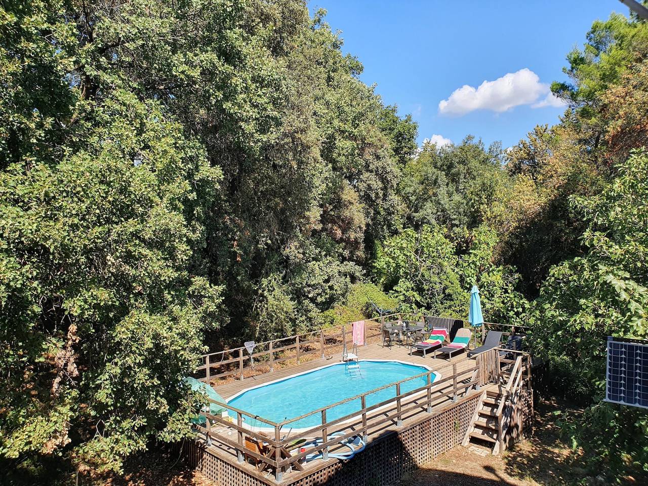 Gîte ecológico con piscina privada, terraza y Wi-Fi en Autignac in Autignac, Region de Béziers