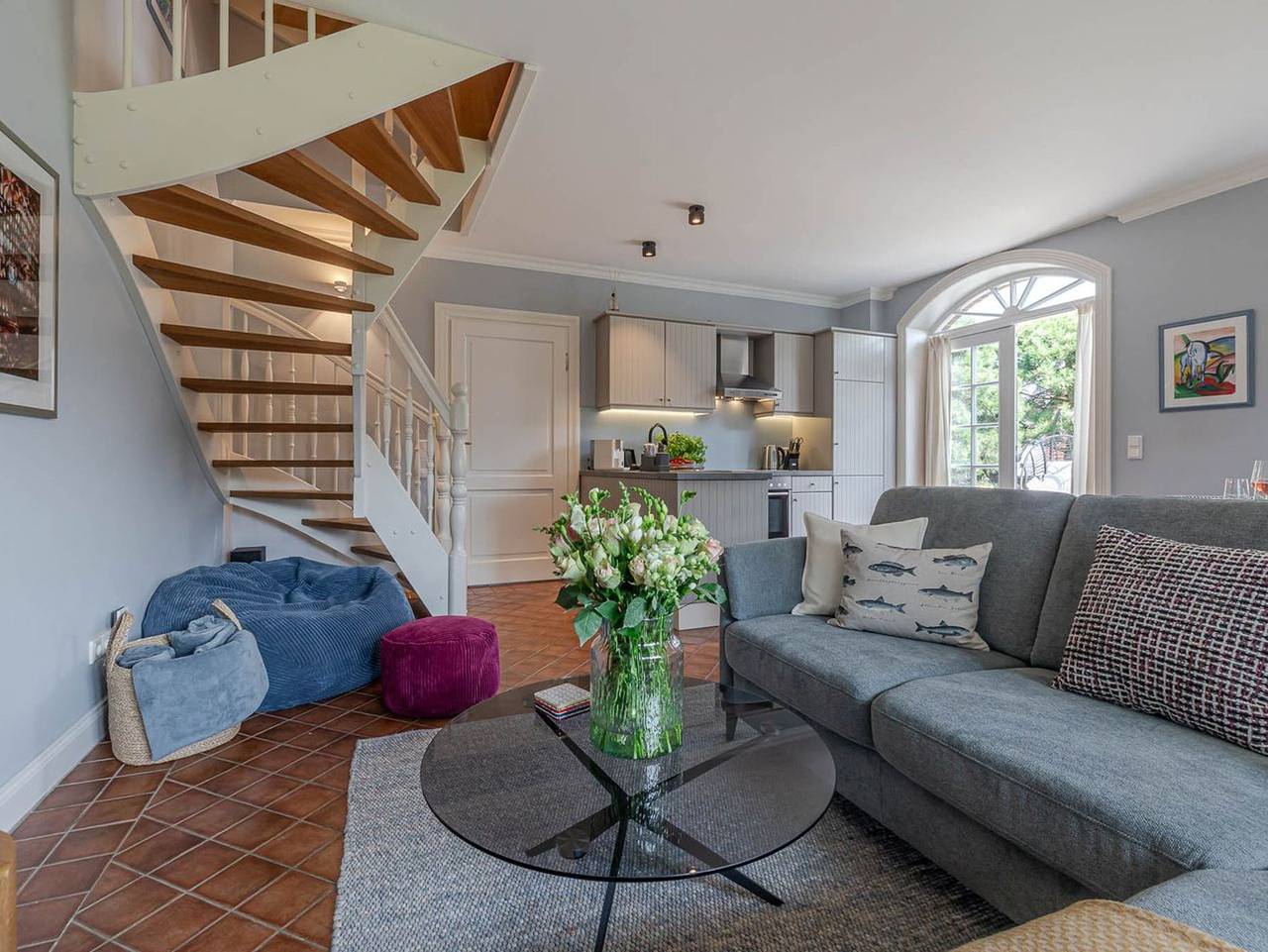 Ganze Ferienwohnung, Likedeeler - Gemütliche Reetdach-Ferienwohnung „Likedeeler“ auf Sylt mit Terrasse & Parkplatz in Sylt-Ost, Sylt (Gemeinde)