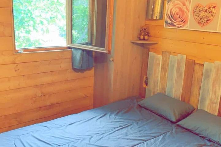 Mobil home pour 3 personnes, avec terrasse à Bocognano - 2