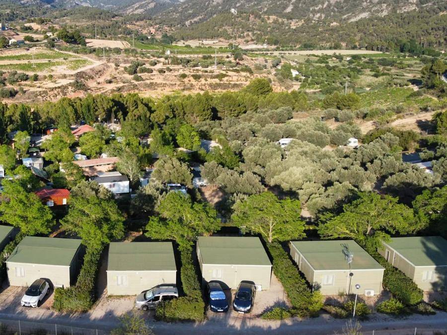 Camping Terra Alta - Mobilheim 2 personen in Bot, Terra Alta