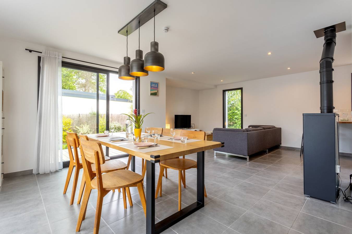 Ferienhaus „La Maison Des Dunes – Strand & Fahrräder“ mit Terrasse, privatem Garten & Wlan in Fouesnant, Côte de Cornouaille