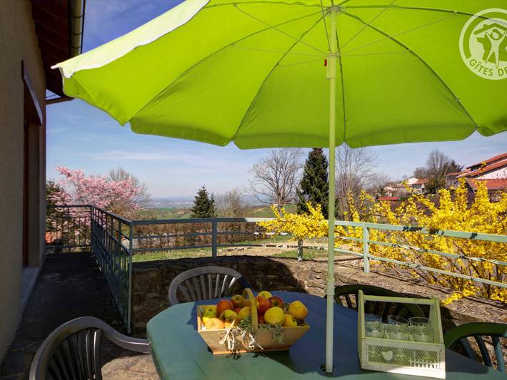 Gîte pour 5 personnes, avec terrasse et jardin, animaux acceptés dans la Loire - 4