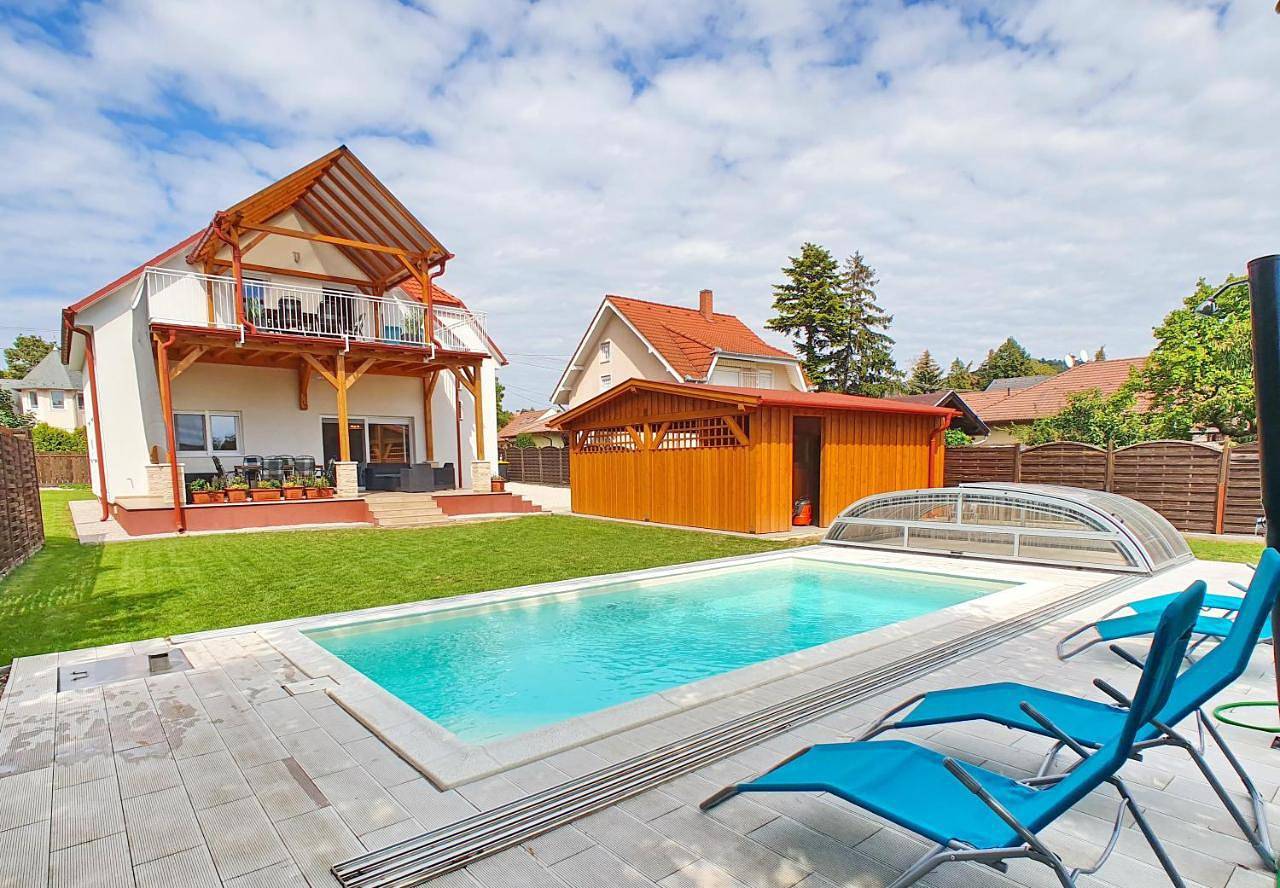 Holiday home Mathion with heated Pool - Biro Tours nr 73 in Gyenesdias, Balaton Hochland Nationalpark