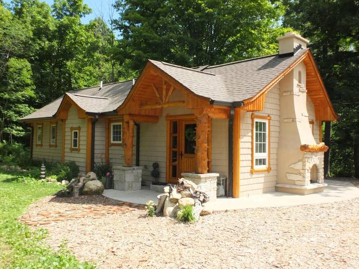 Vacation home for 6 people, with yard in Lake Michigan